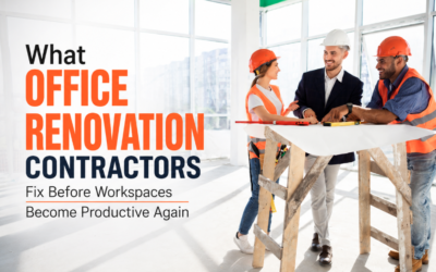 What Office Renovation Contractors Fix Before Workspaces Become Productive Again