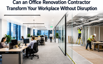 Can an Office Renovation Contractor Transform Your Workplace Without Disruption?
