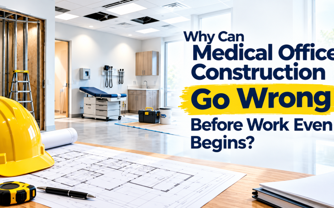 Why Can Medical Office Construction Go Wrong Before Work Even Begins?